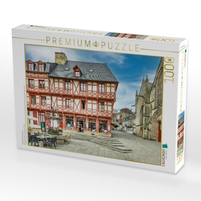Vieille ville de Josselin - CALVENDO Foto-Puzzle'
