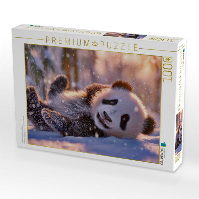 Ein Herz voller Schneeflocken - CALVENDO Foto-Puzzle'