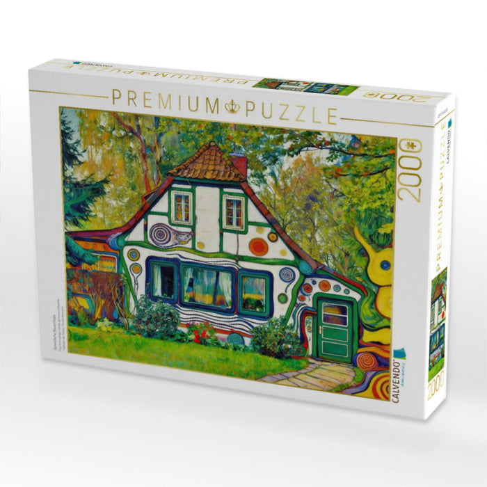 Gemütliche Bauernkate - CALVENDO Foto-Puzzle'