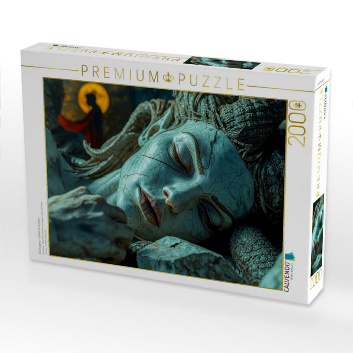 Die Gorgone – Schlaf im Schatten - CALVENDO Foto-Puzzle'