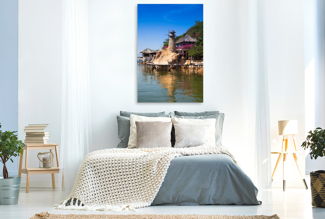 Premium Textil-Leinwand Ngoc Soung Resort, Camh Ranh Bucht,Vietnam,Asien