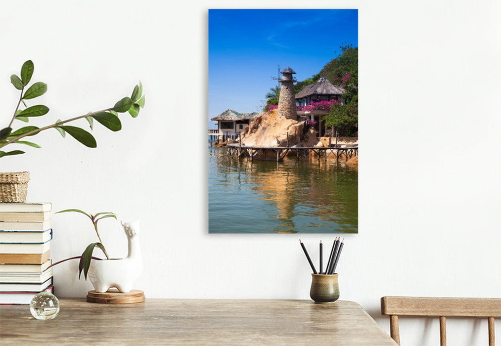 Premium Textil-Leinwand Ngoc Soung Resort, Camh Ranh Bucht,Vietnam,Asien