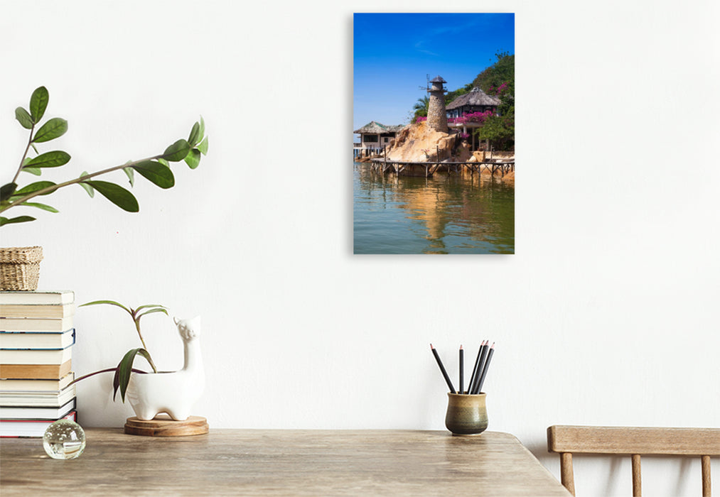 Premium Textil-Leinwand Ngoc Soung Resort, Camh Ranh Bucht,Vietnam,Asien