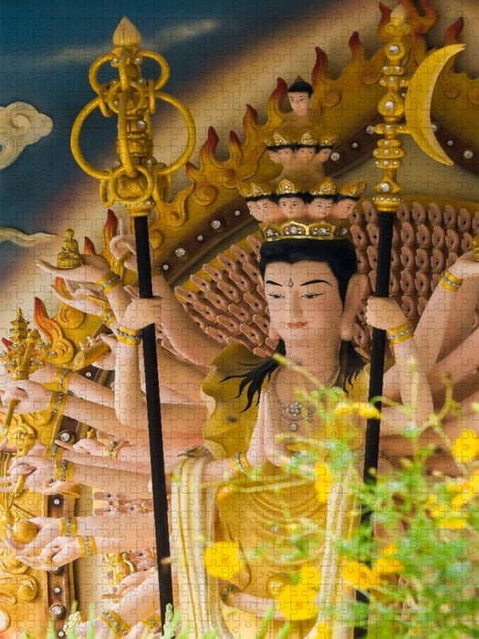 Jade Pagode, Ho-Chi-Minh-City,Vietnam, Asien - CALVENDO Foto-Puzzle'