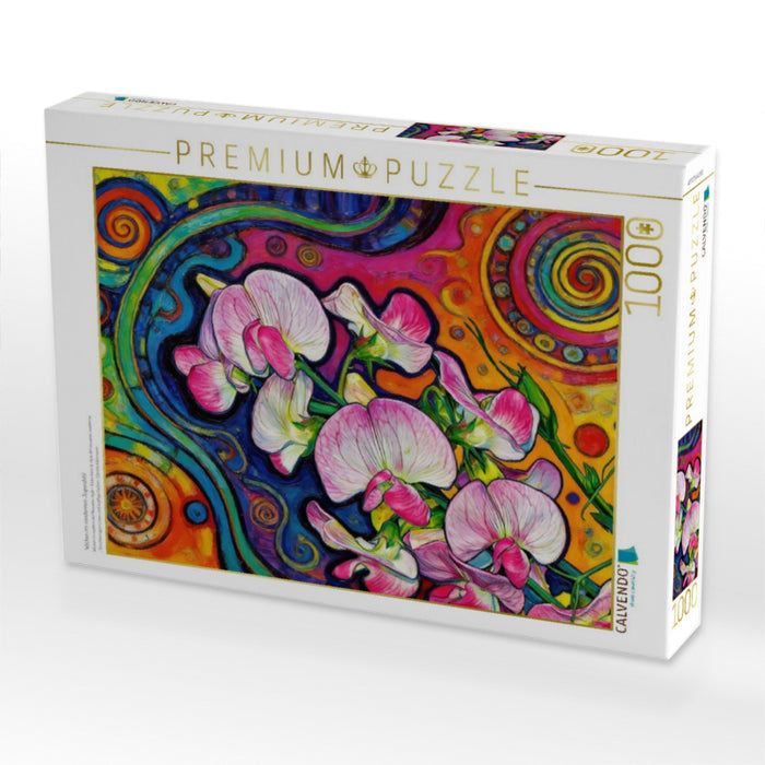 Wicken im modernen Jugendstil - CALVENDO Foto-Puzzle'
