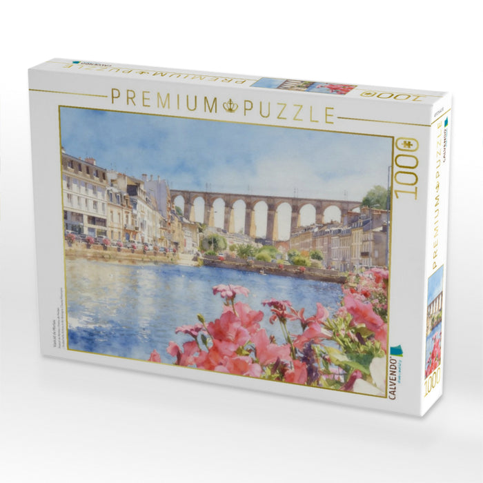 Viadukt de Morlaix - CALVENDO Foto-Puzzle'