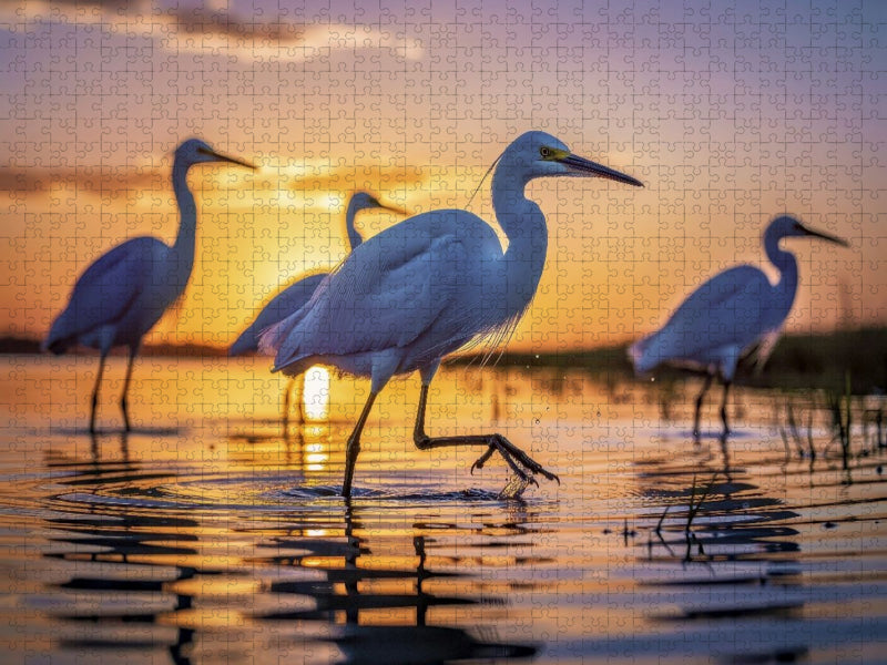 Weiß. Weit. Wunderbar. - CALVENDO Foto-Puzzle'