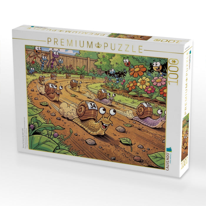 Stress? Ich kenn das Wort nicht. - CALVENDO Foto-Puzzle'