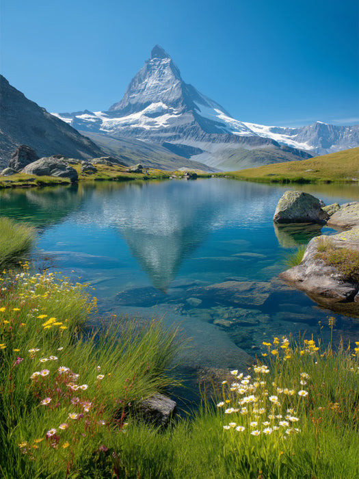 Matterhorn Schweiz - CALVENDO Foto-Puzzle'