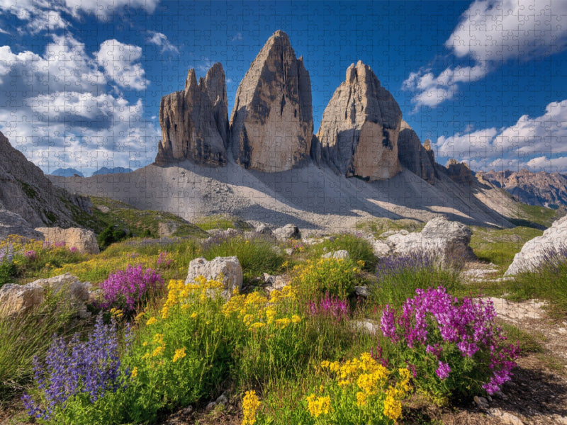 Drei Zinnen Italien - CALVENDO Foto-Puzzle'