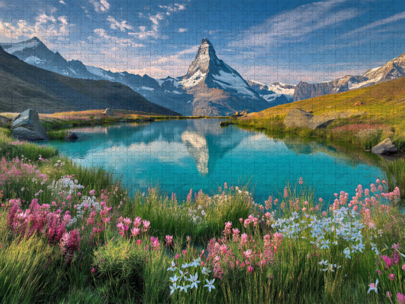 Matterhorn Schweiz - CALVENDO Foto-Puzzle'