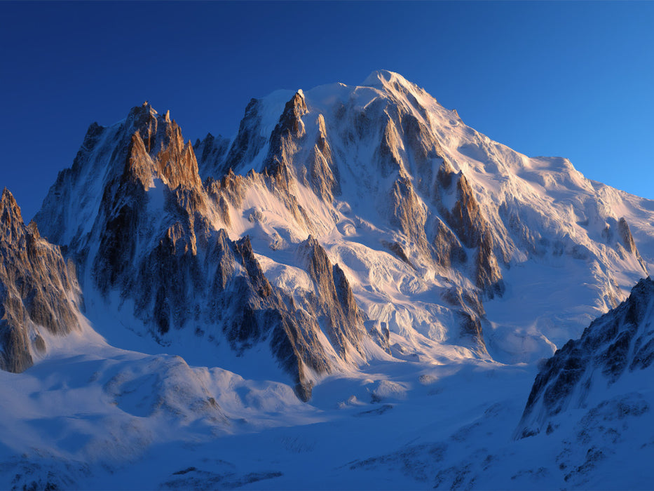 Mont Blanc Frankreich - CALVENDO Foto-Puzzle'