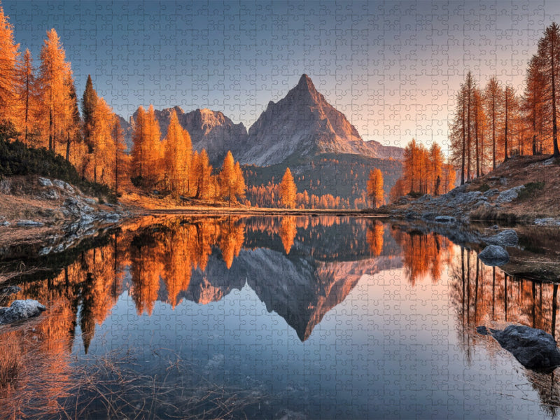 Lago di Antorn Italien - CALVENDO Foto-Puzzle'