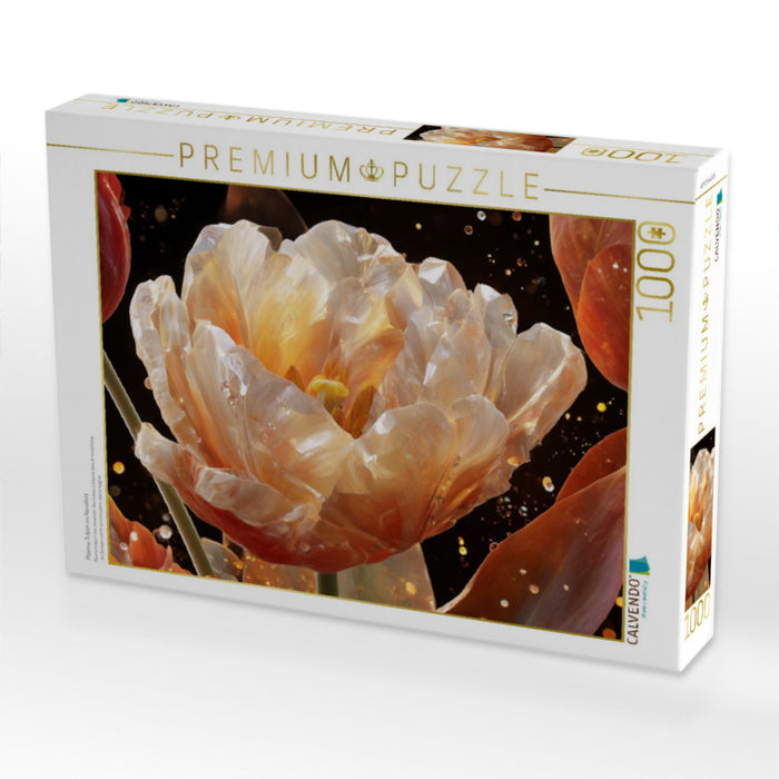 Plasma-Tulpen im Nanofeld - CALVENDO Foto-Puzzle'