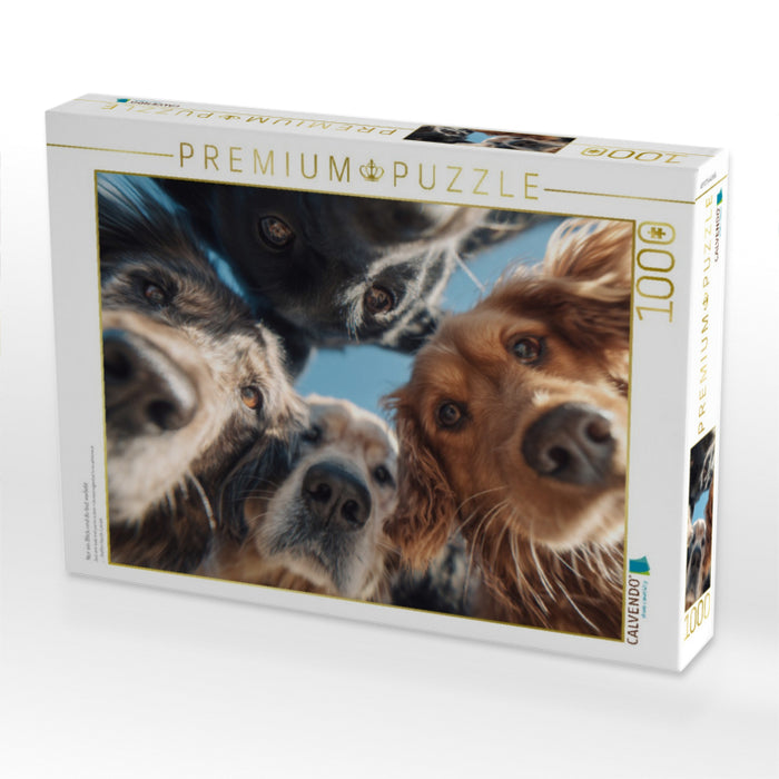 Nur ein Blick und du bist verliebt - CALVENDO Foto-Puzzle'