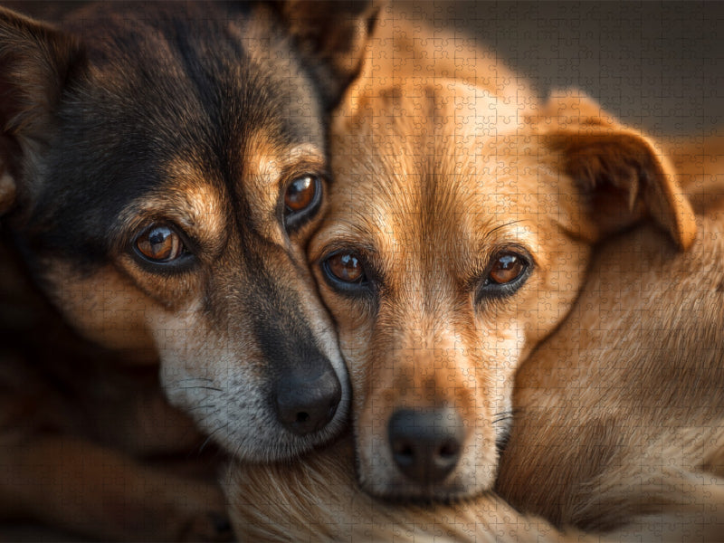 Ein bester Freund fürs ganze Leben - CALVENDO Foto-Puzzle'