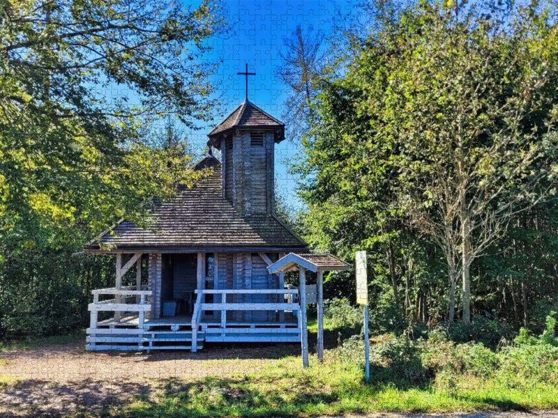 Staudenkapelle, Grimoldsried - CALVENDO Foto-Puzzle'