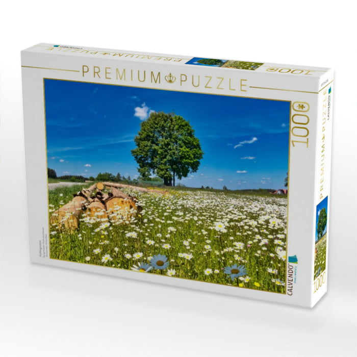 Frühlingswiese - CALVENDO Foto-Puzzle'
