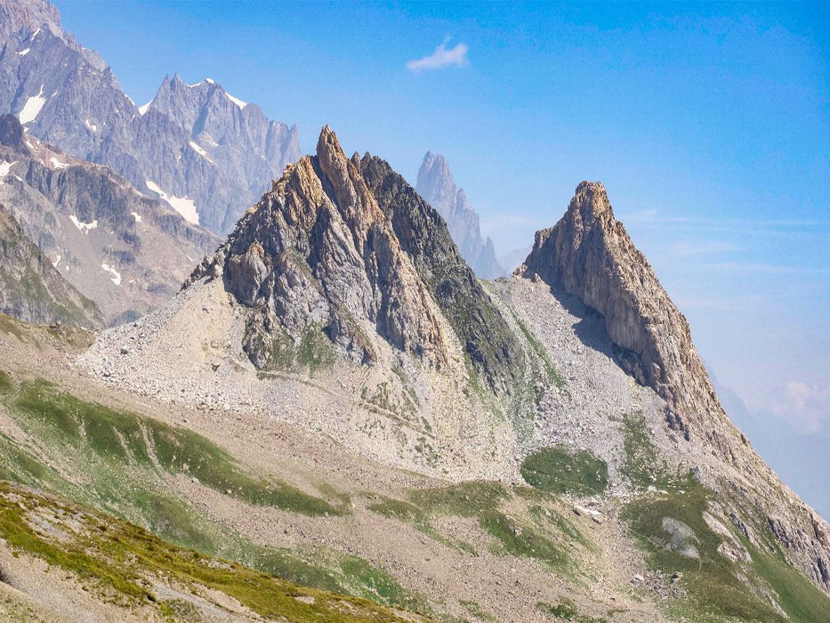 Tour du Mont Blanc am Mont Blanc - CALVENDO Foto-Puzzle'