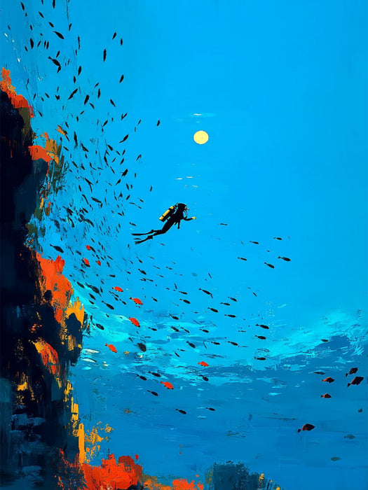 Nachtblues - CALVENDO Foto-Puzzle'