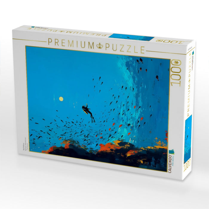 Nachtblues - CALVENDO Foto-Puzzle'