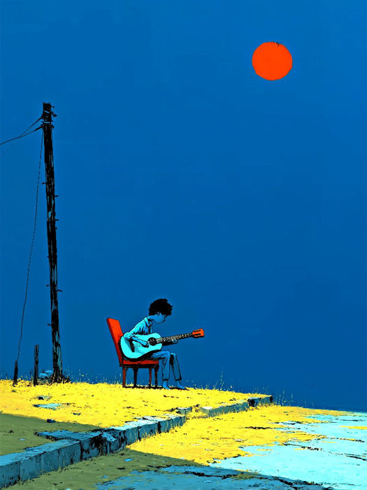 Nachtblues - CALVENDO Foto-Puzzle'