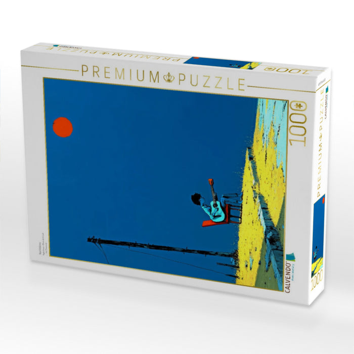 Nachtblues - CALVENDO Foto-Puzzle'