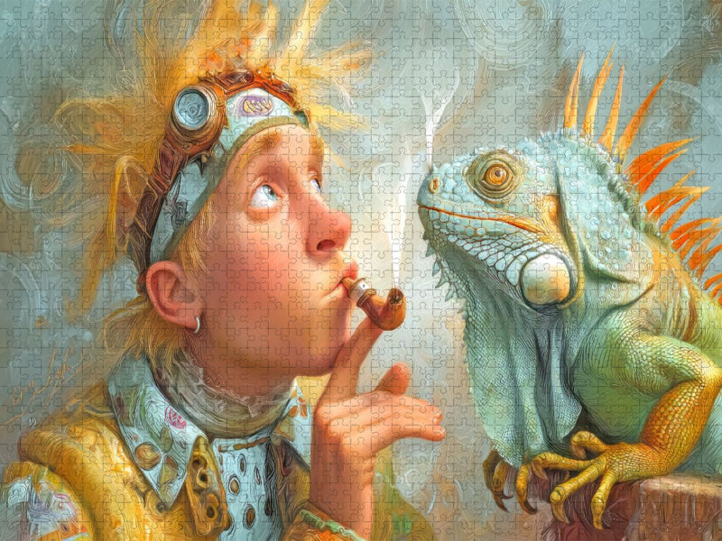 Amüsante Karikaturen - CALVENDO Foto-Puzzle'