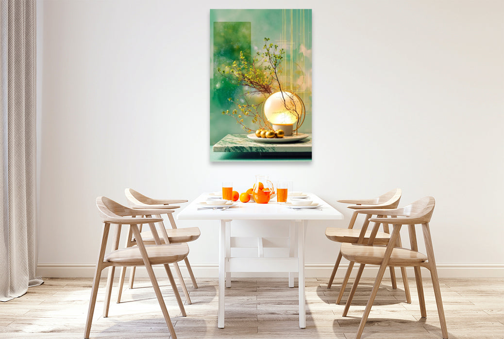 Premium Textil-Leinwand Ein Moment der Ruhe