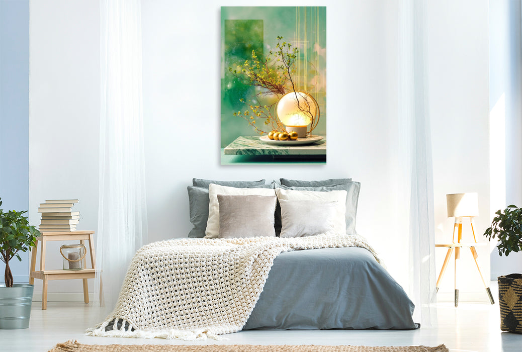Premium Textil-Leinwand Ein Moment der Ruhe