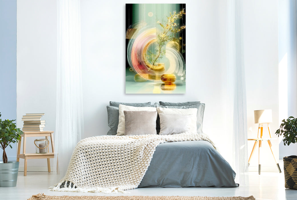 Premium Textil-Leinwand Licht, das Strukturen neu definiert