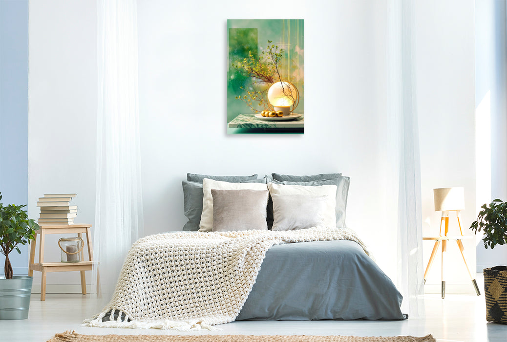 Premium Textil-Leinwand Ein Moment der Ruhe