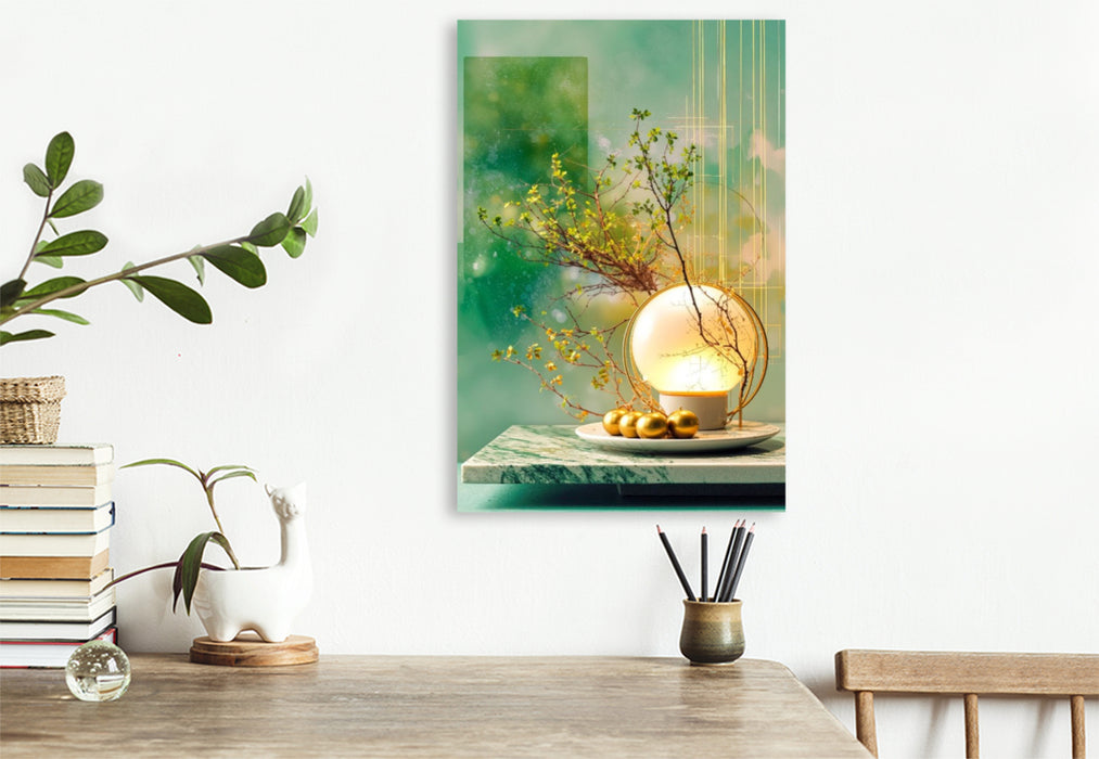 Premium Textil-Leinwand Ein Moment der Ruhe