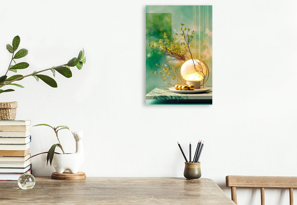 Premium Textil-Leinwand Ein Moment der Ruhe