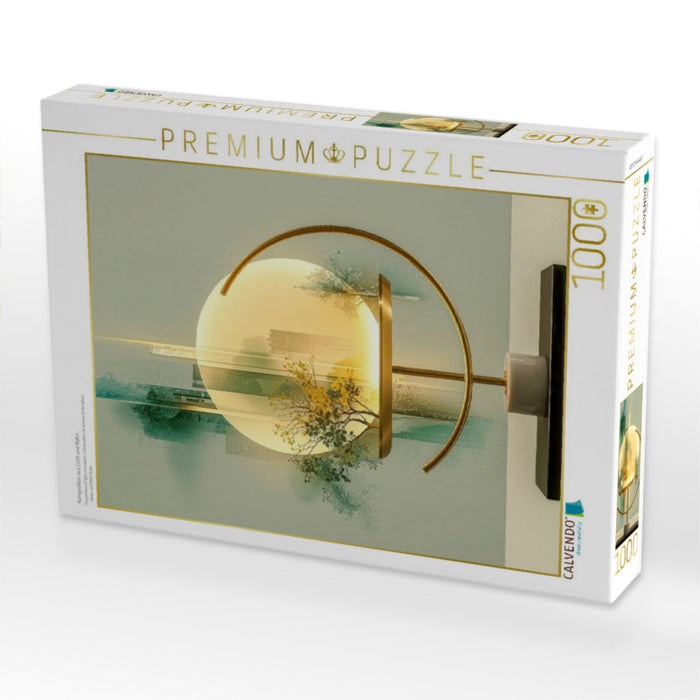 Komposition aus Licht und Natur - CALVENDO Foto-Puzzle'