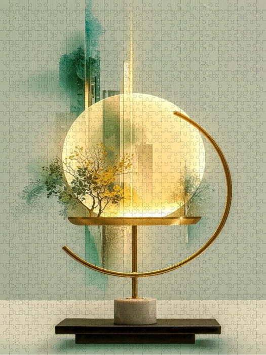 Komposition aus Licht und Natur - CALVENDO Foto-Puzzle'