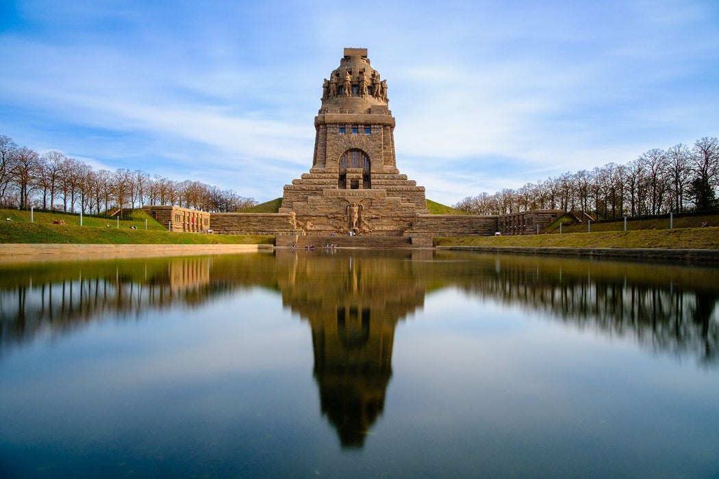 Premium Textil-Leinwand Völkerschlachtdenkmal