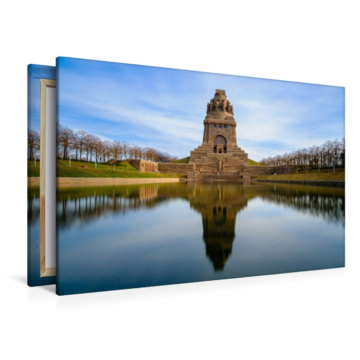 Premium Textil-Leinwand Völkerschlachtdenkmal