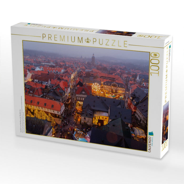 Ausblick vom Nordturm der Marktkirche - CALVENDO Foto-Puzzle'