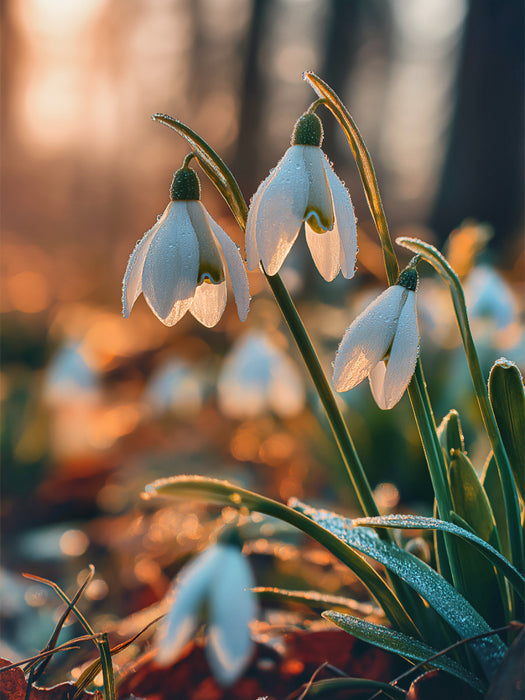 Selbst im Winter schlägt das Herz des Frühlings - CALVENDO Foto-Puzzle'