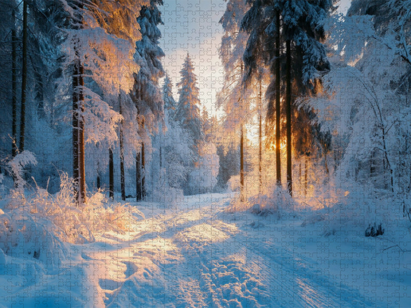 Stille schenkt neue Stärke - CALVENDO Foto-Puzzle'