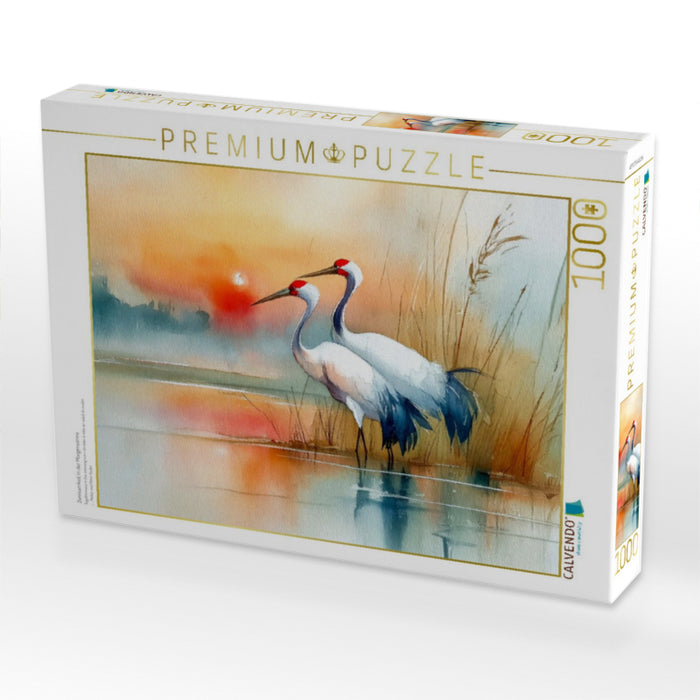Zweisamkeit in der Morgensonne - CALVENDO Foto-Puzzle'