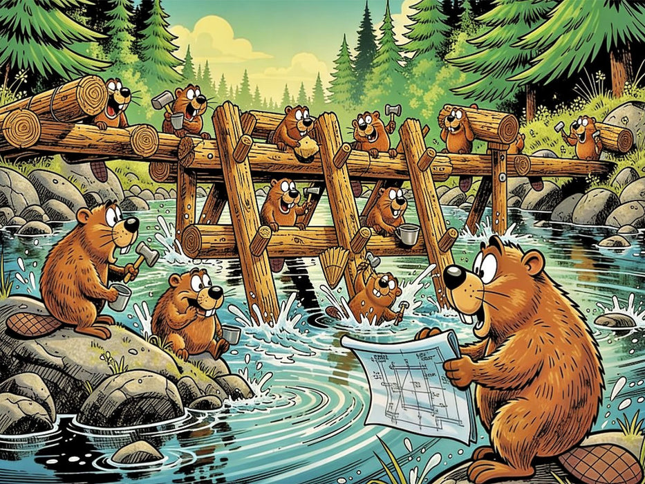 Nagen? Können wir. - CALVENDO Foto-Puzzle'