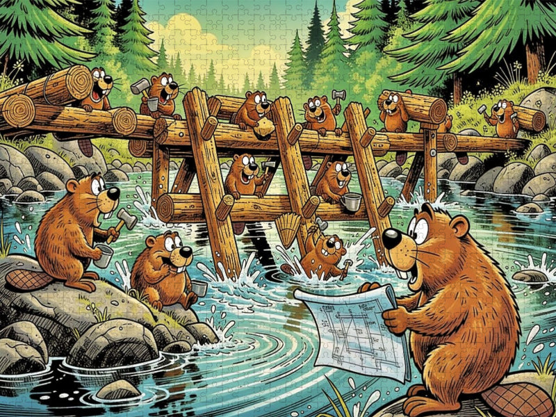 Nagen? Können wir. - CALVENDO Foto-Puzzle'