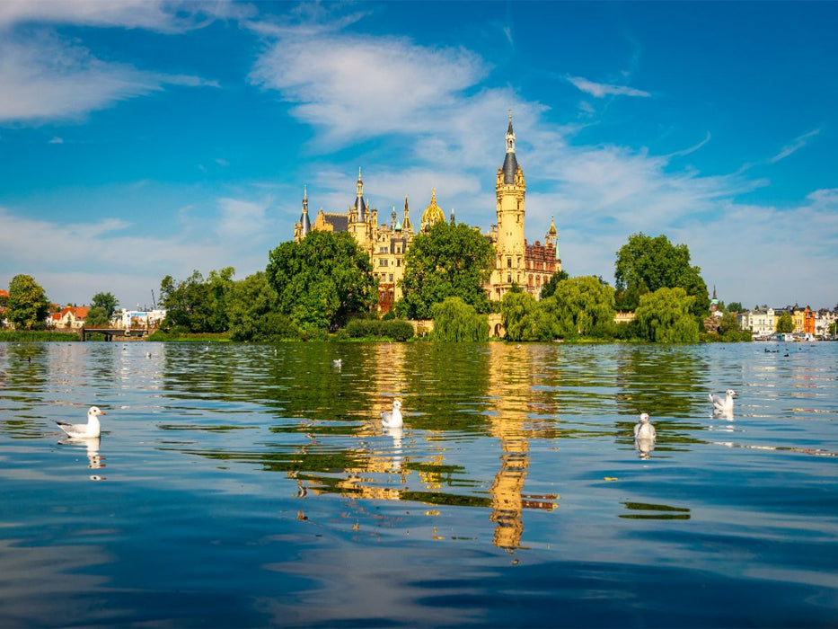 Schwerin im Sommer - CALVENDO Foto-Puzzle'