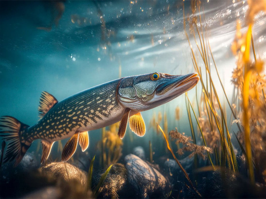 Ein Hauch von Unterwasserwildnis - CALVENDO Foto-Puzzle'