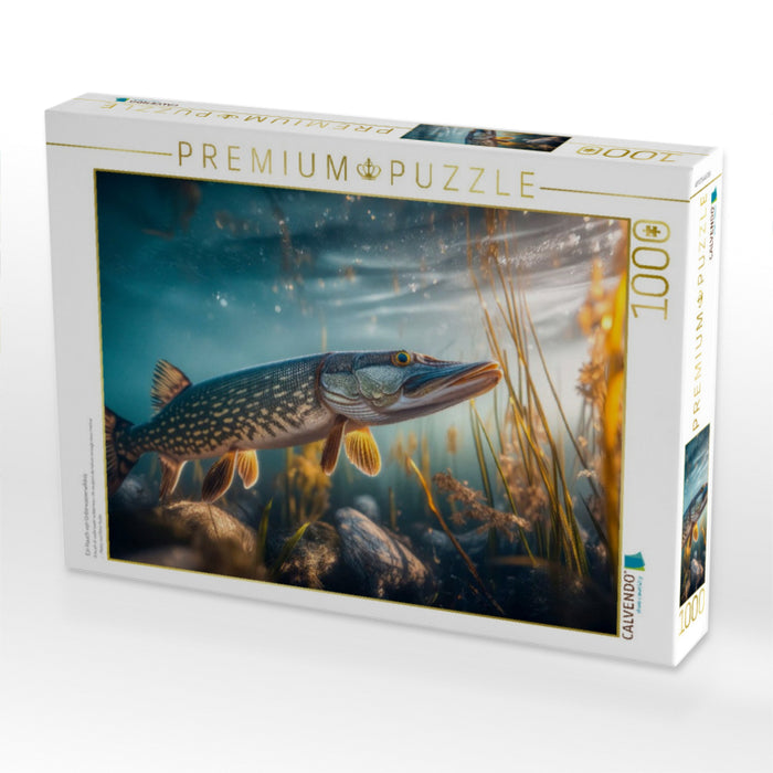 Ein Hauch von Unterwasserwildnis - CALVENDO Foto-Puzzle'