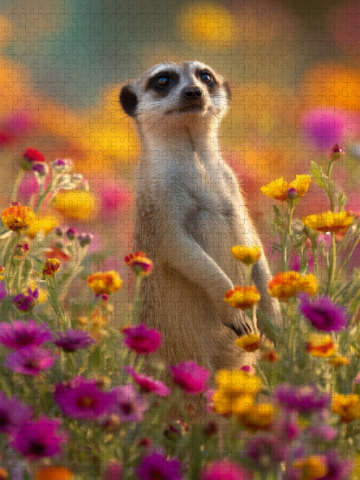 Blumen und gute Laune - CALVENDO Foto-Puzzle'