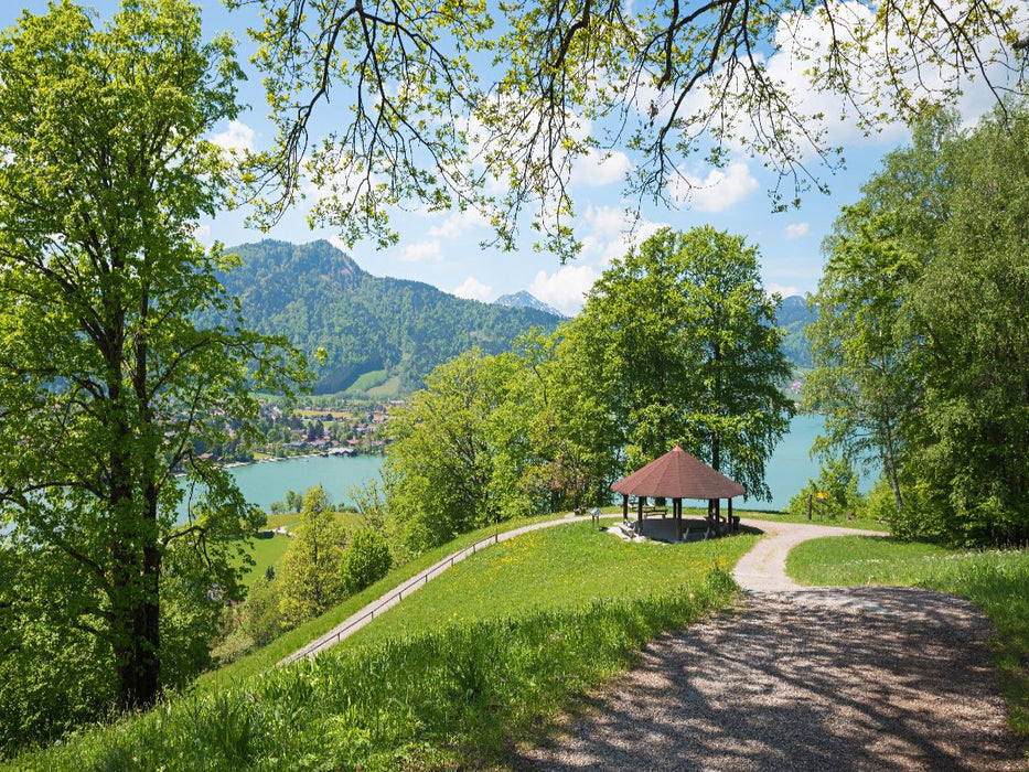 Großes Paraplui am Leeberg Tegernsee - CALVENDO Foto-Puzzle'