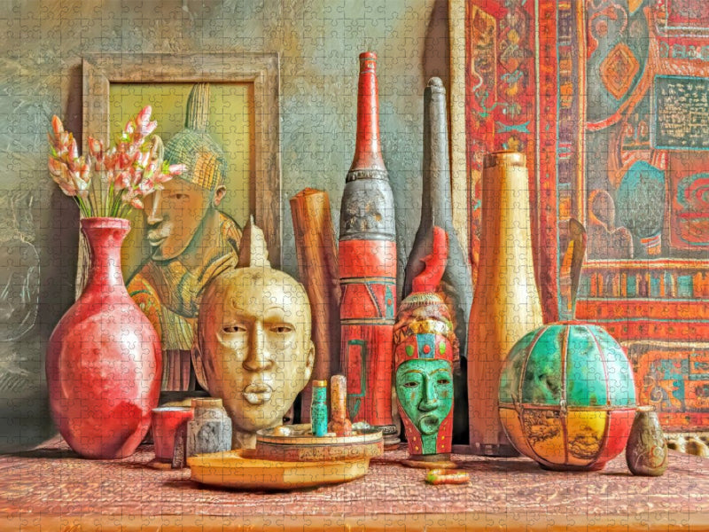 Afrikanische Stillleben - CALVENDO Foto-Puzzle'